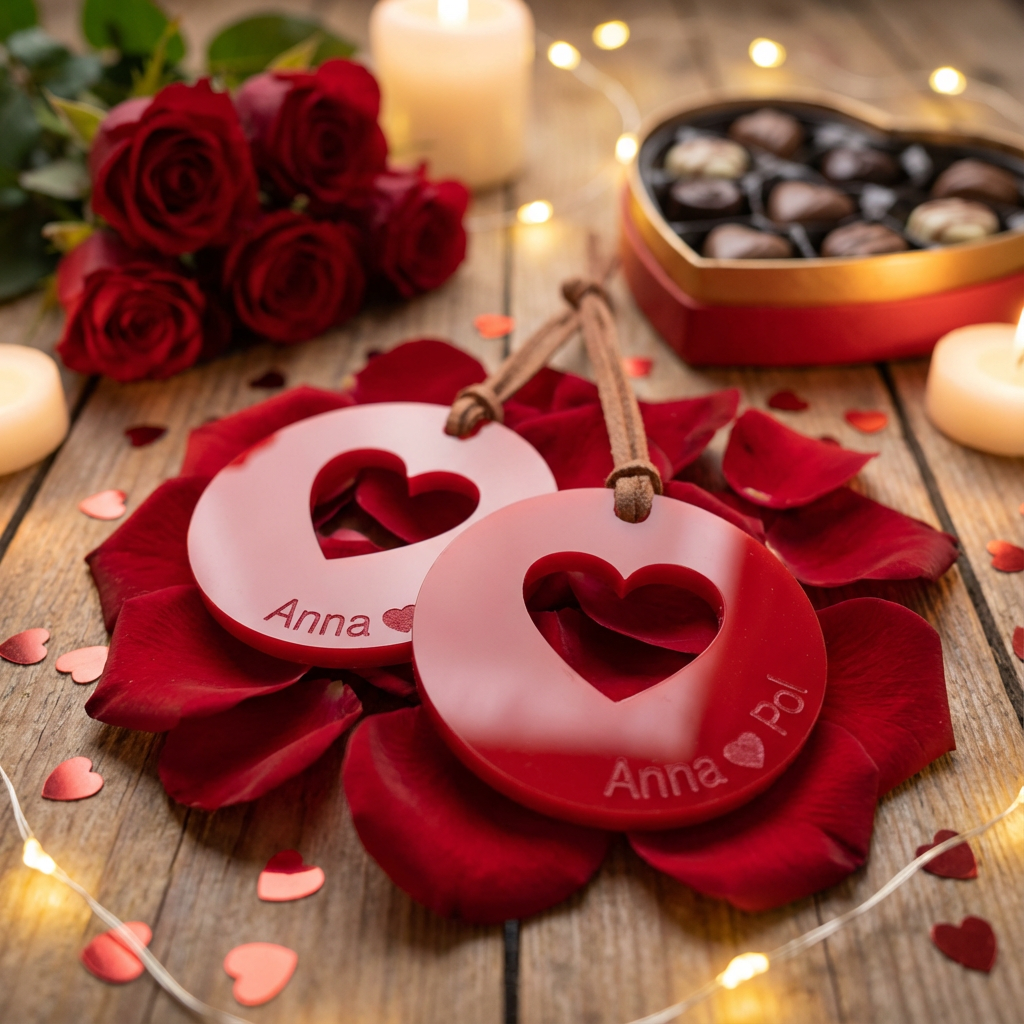 Llaveros Corazón Pack 2