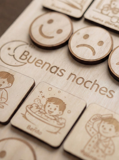 Tabla de rutina para los más peques