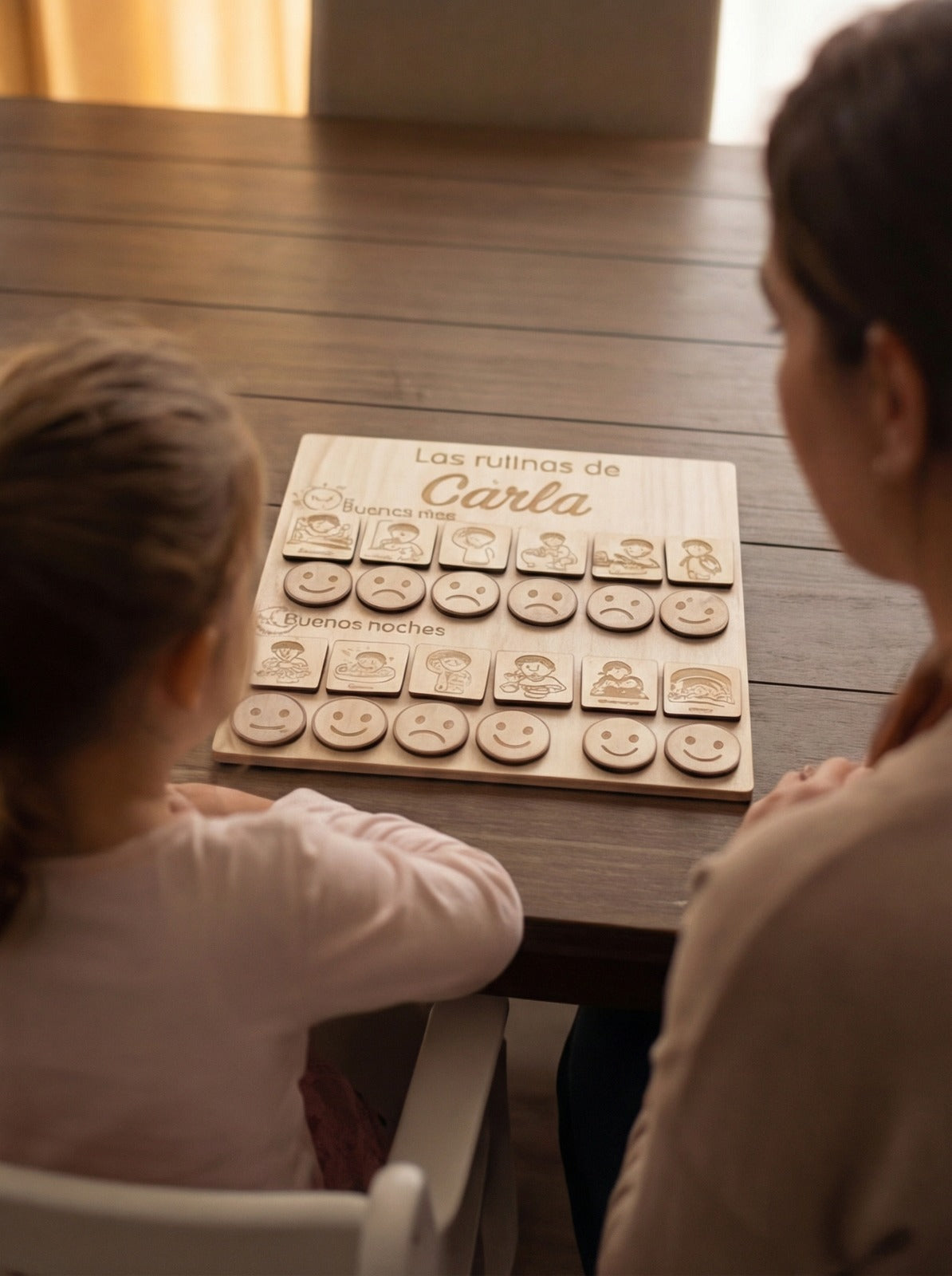 Tabla de rutina para los más peques