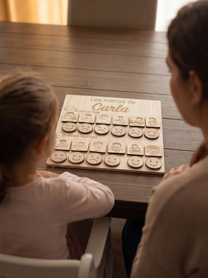 Tabla de rutina para los más peques