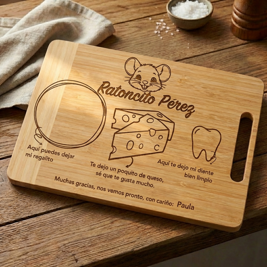 🐭 La bandeja del Ratoncito Pérez personalizada