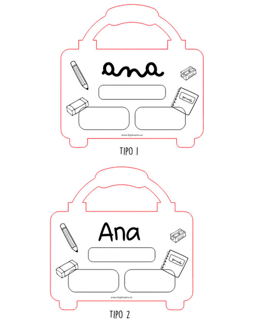Maletin Vuelta al Cole