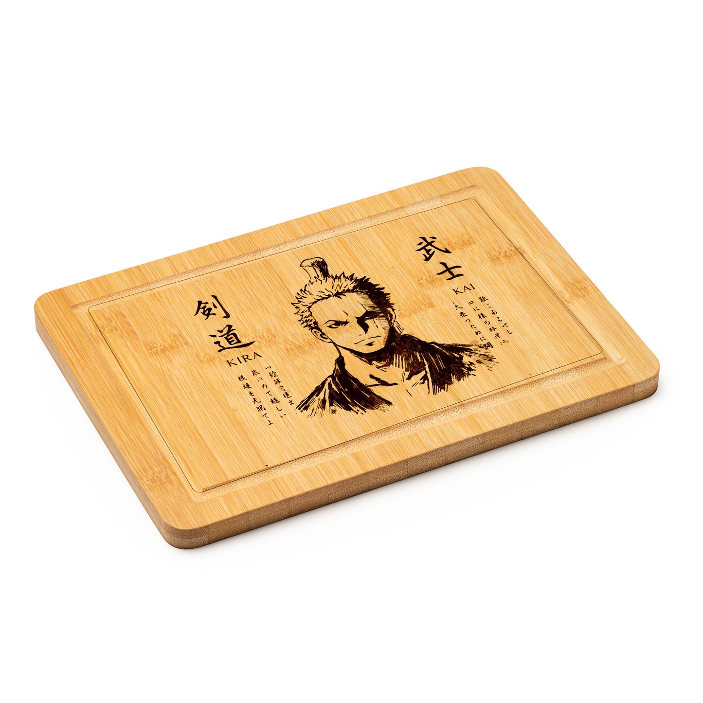 Tabla de bambú personalizada